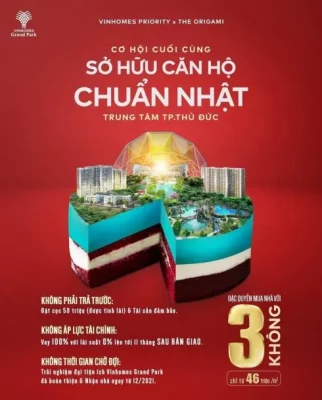 The Origami - Căn hộ chuẩn Nhật tại TP.HCM
