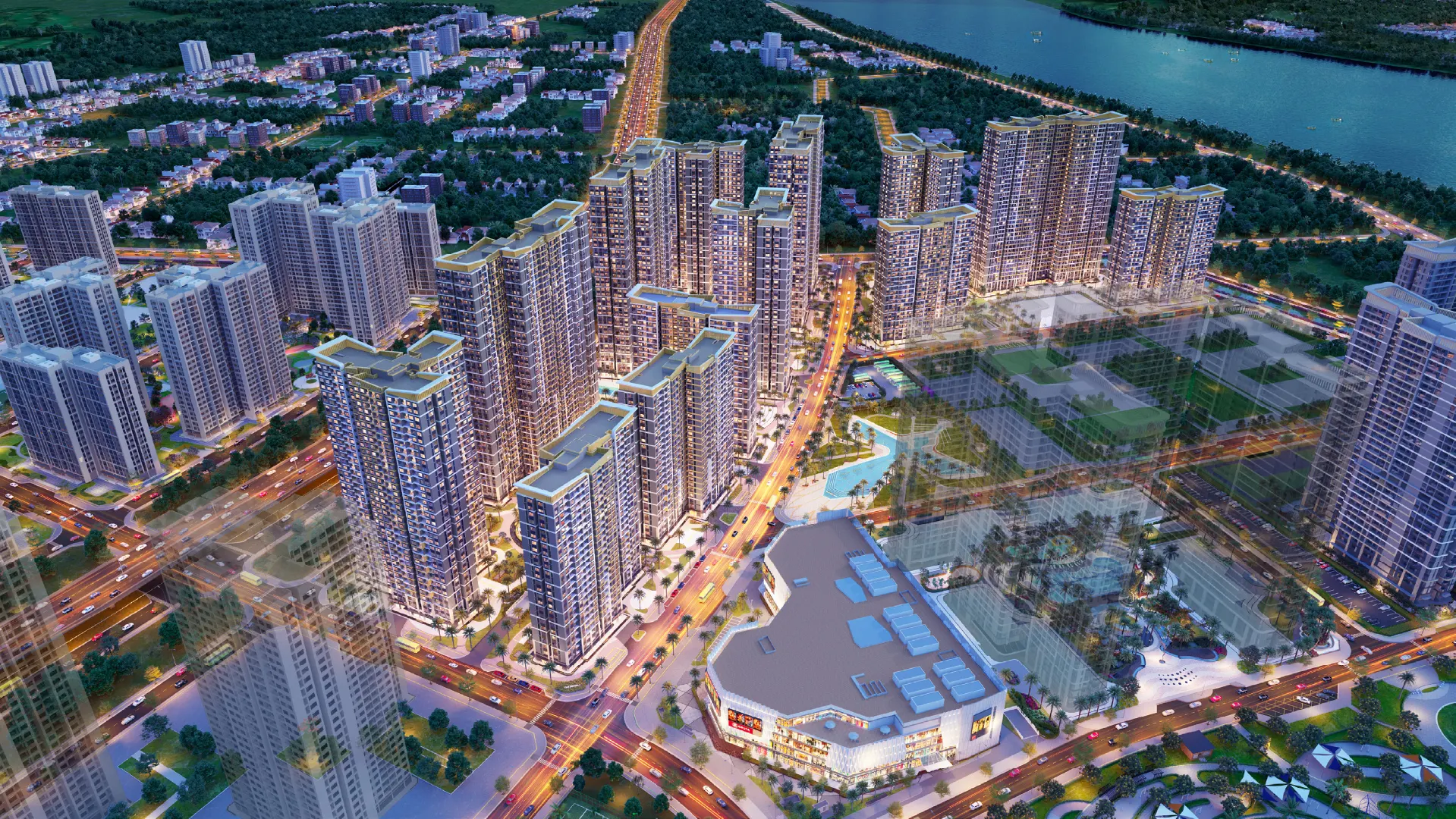 The Beverly Solari - Phối cảnh tổng thể