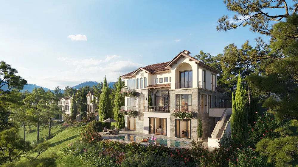 Quy hoạch kết hợp hài hòa giữa thiên nhiên nguyên bản và những giá trị sống đương đại. Ảnh: BIM Land